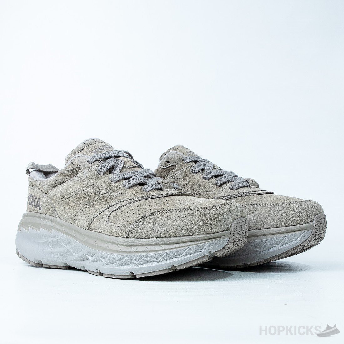 hoka bondi l suede